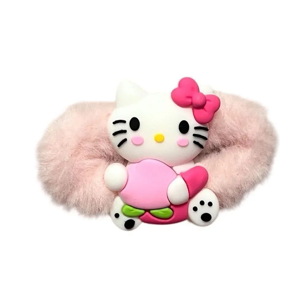 🤯5/$25🤯 Hello Kitty Pink Plush Hair Clip